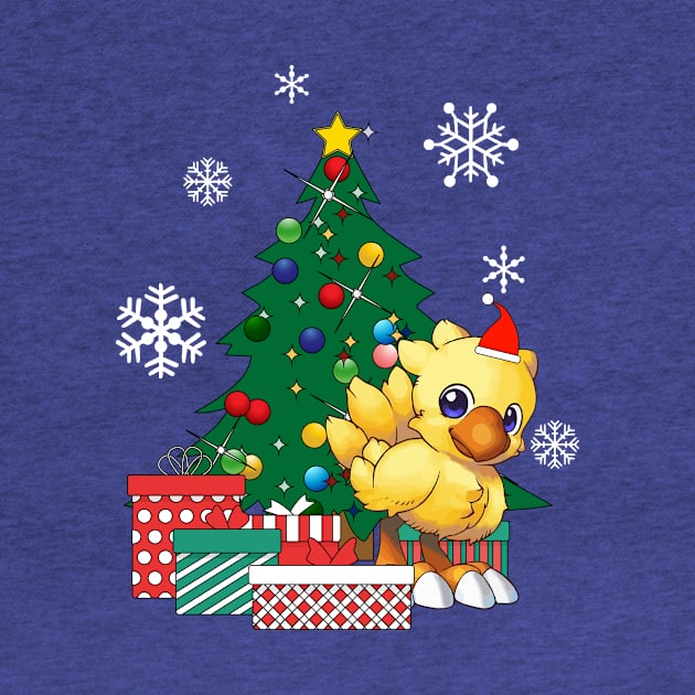 Chocobo Around The Christmas Tree by Nova5